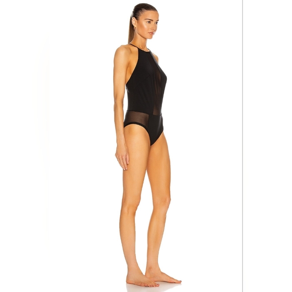 Wolford Juventas Beach body Mesh Panels Swimsuit Variable Strap quick-drying XS - Picture 4 of 16
